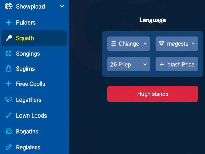 Language Support in Squash Showdown Squash Showdown Language Options